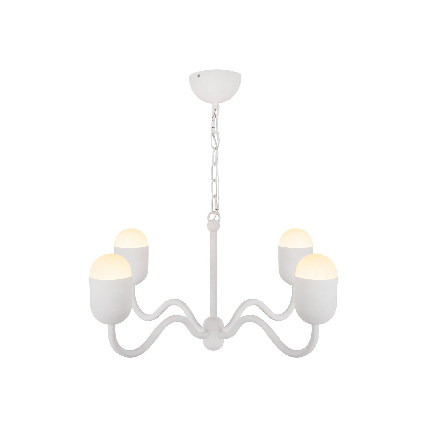Alora Mood Effie antique white chandelier CH558427AWOP