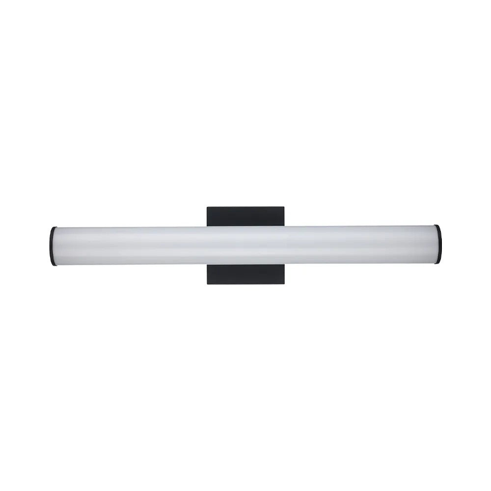 Euri Lighting 24W LED Vanity Light matte black EIN-VL22BK-2000e