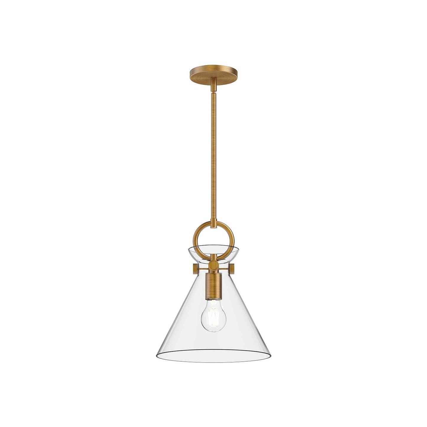 Alora Mood Emerson aged gold pendant PD412511AGCL