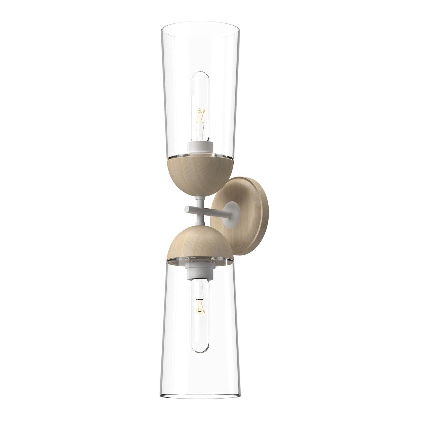 Alora Mood Emil white vanity light WV542226WHWK