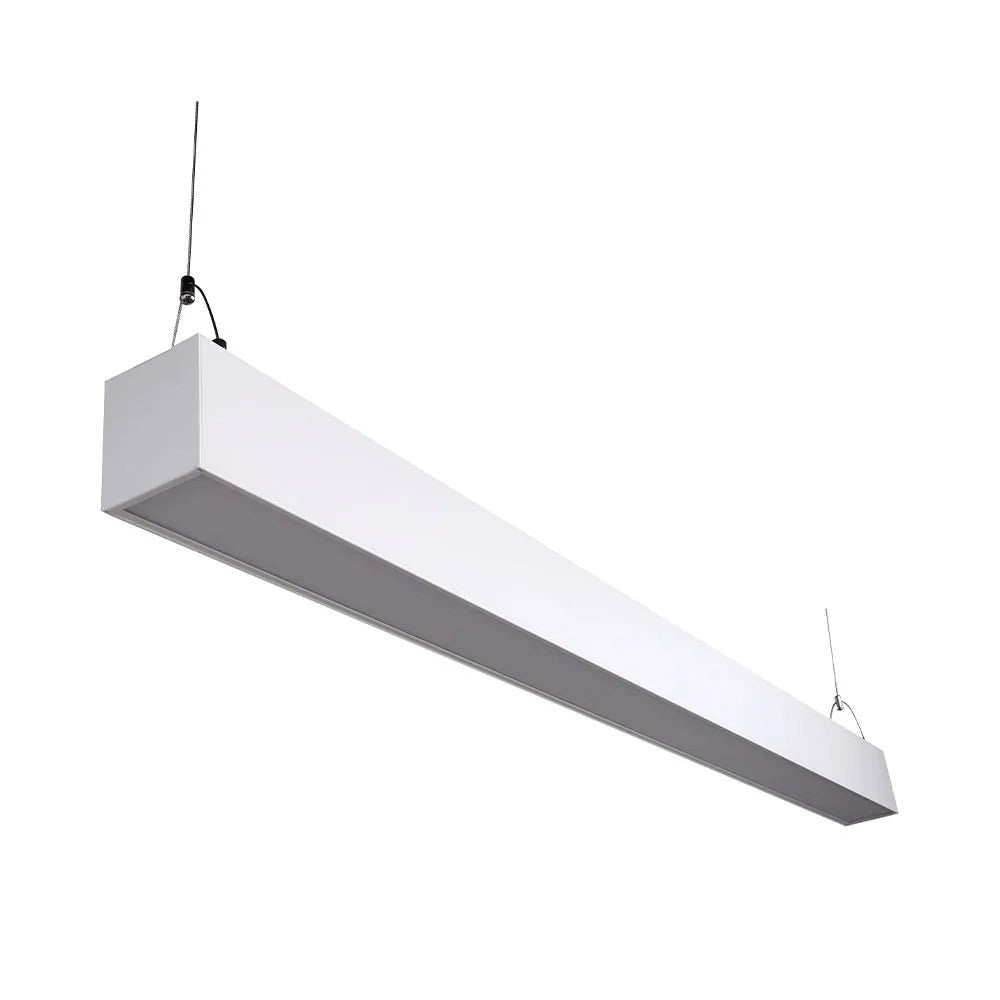 Euri Lighting 4 ft. 50W LED Linear Strip Light 3000K–5000K (EUD4-50W103sw-W)