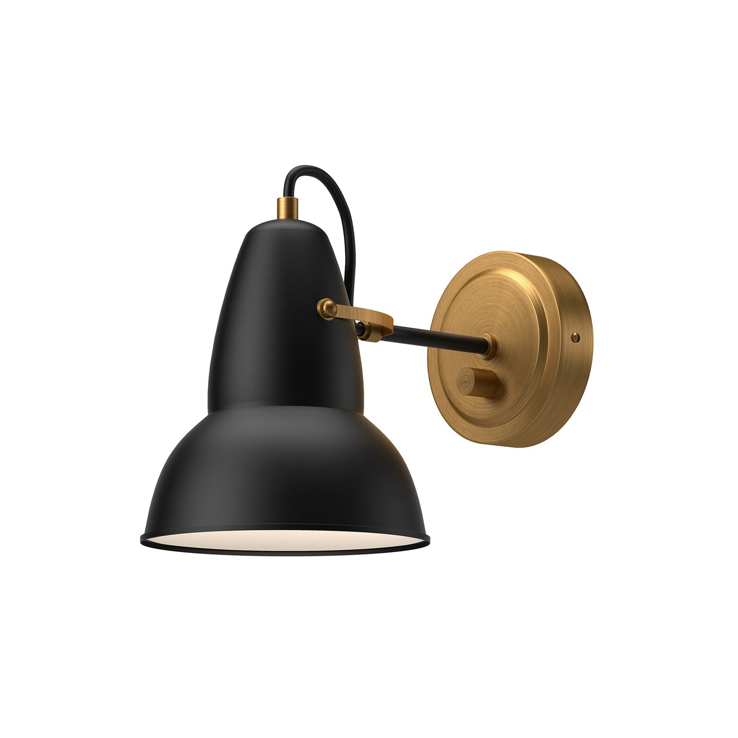 Alora Mood Felix aged gold vanity light WV576607MBAG