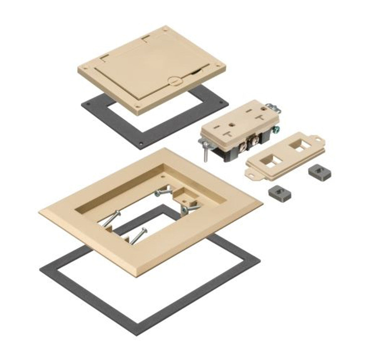 Arlington Industries FLBC8510LA light almond cover