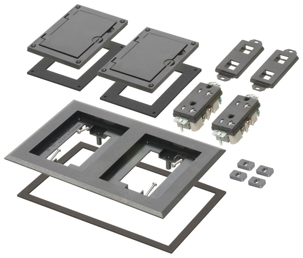 Arlington Industries FLBC8520BL black cover