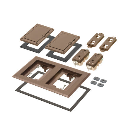 Arlington Industries FLBC8520BR brown cover
