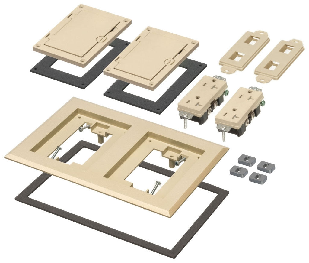 Arlington Industries FLBC8520LA light almond cover