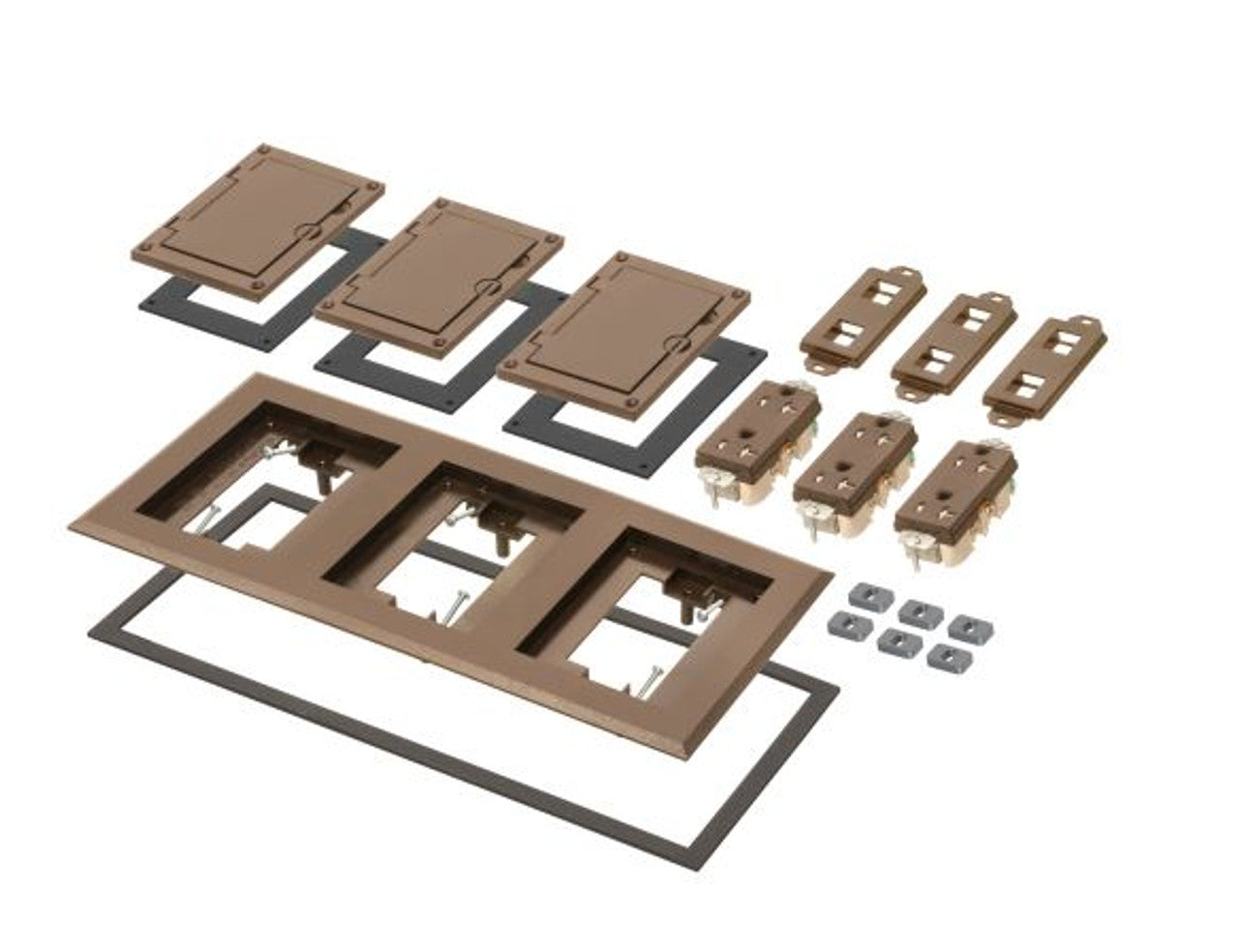 Arlington Industries FLBC8530BR brown cover