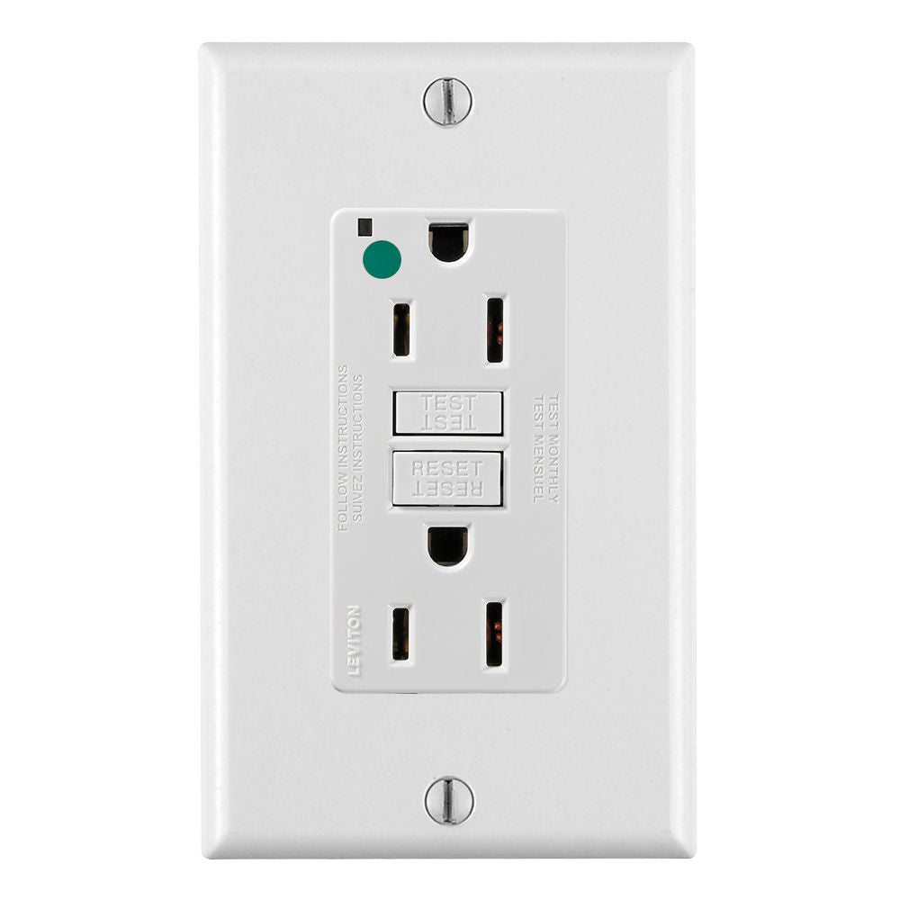 Leviton GFNT1-HGW GFCI Receptacle