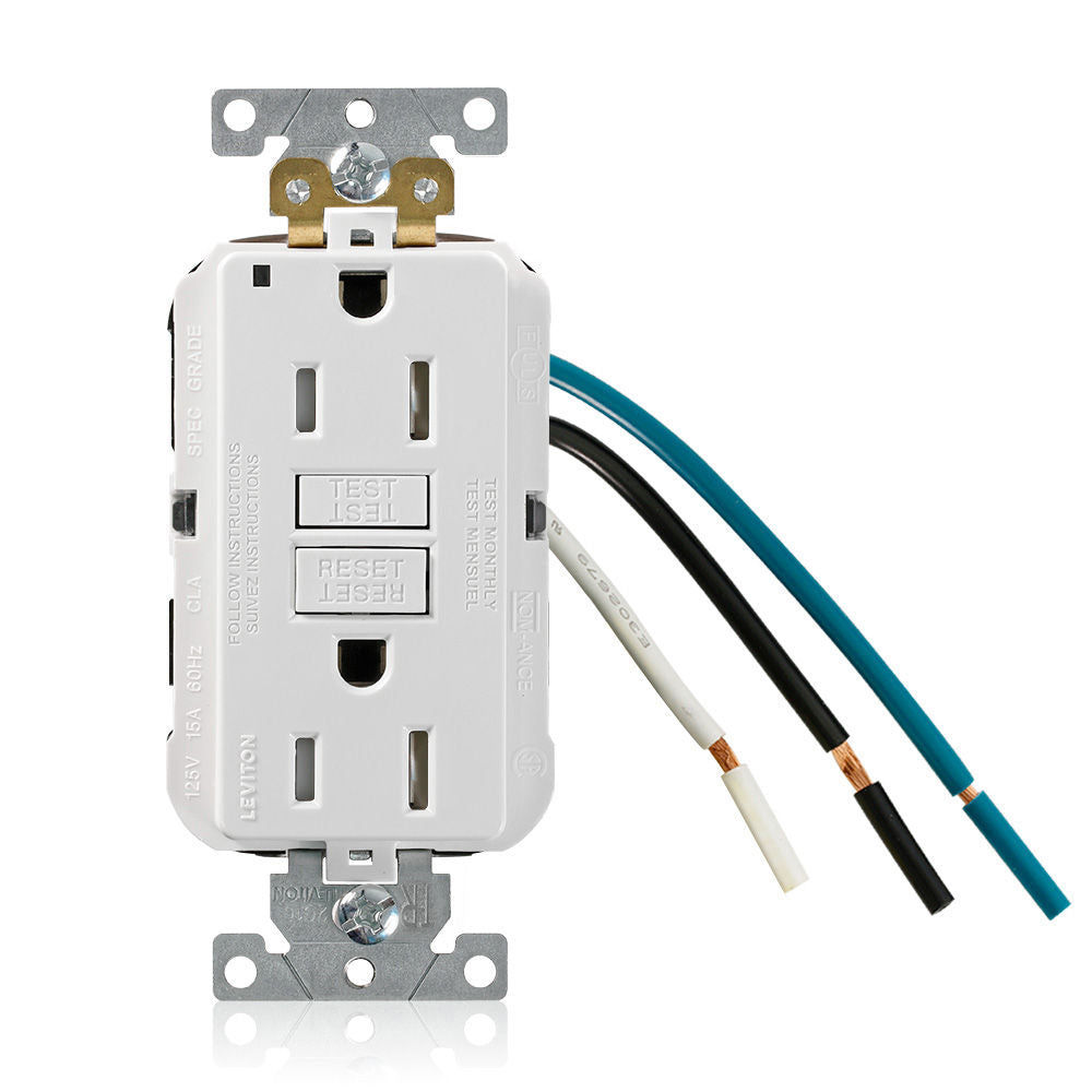 Leviton GFTR1-3LW GFCI Receptacle