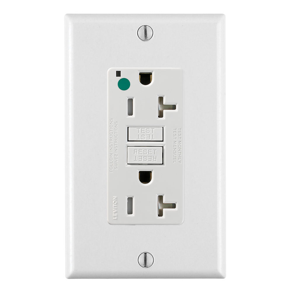 Leviton GFTR2-HFW GFCI Receptacle