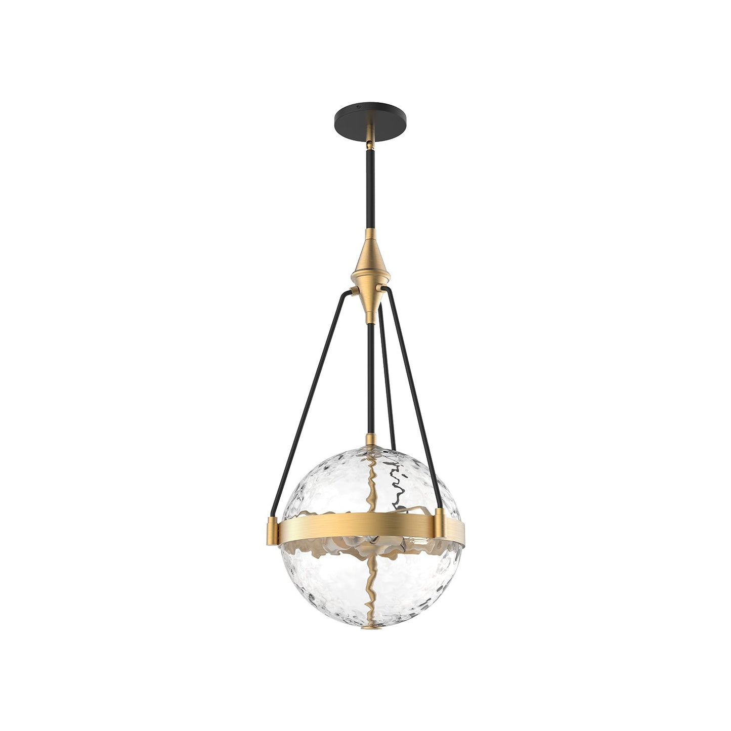 Alora Mood Harmony brushed gold pendant PD406414BGWC