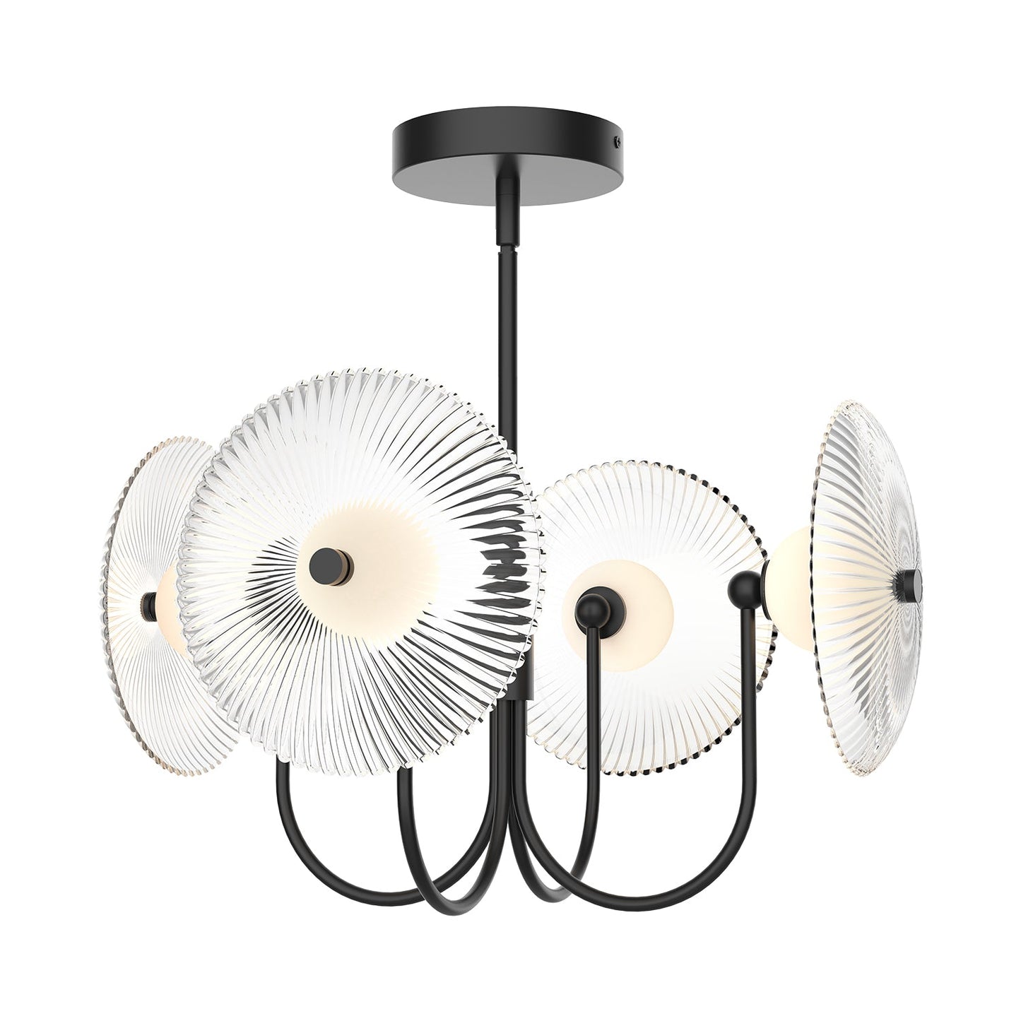 Alora Mood Hera matte black pendant PD417904MBCR
