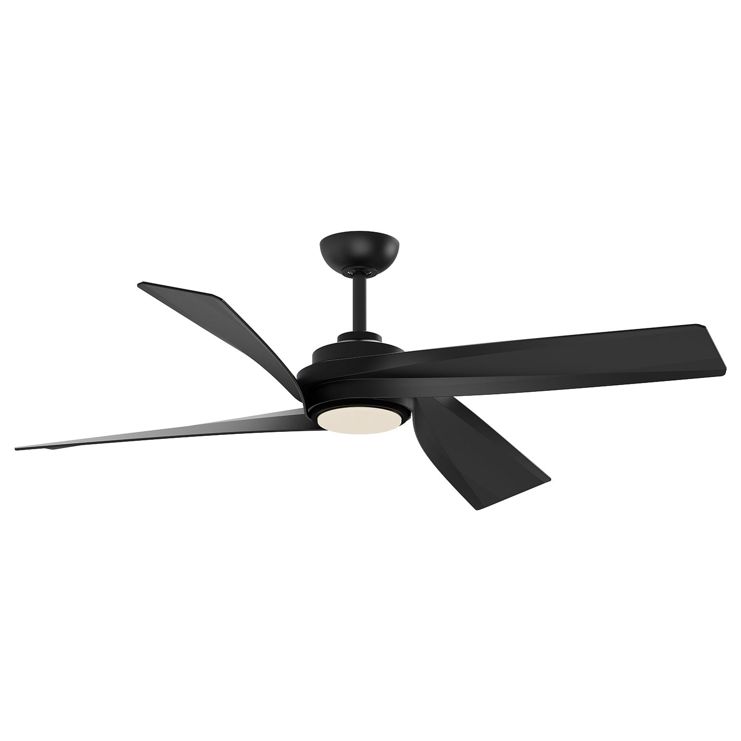 Kuzco Horizon matte black ceiling fan CF96956-MB