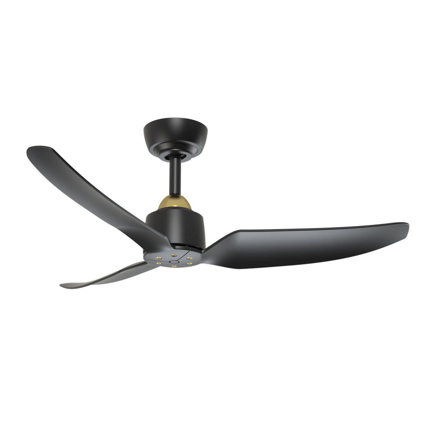 Kuzco Hugo brushed gold ceiling fan CF92942-BG/MB
