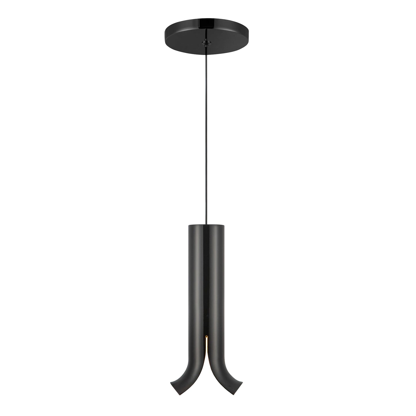 Kuzco Husk glossy black pendant PD89709-GBK