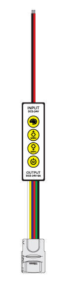 RGBTW Simple Select In-line Controller - American Lighting INLINE-RGBTW-CTRL