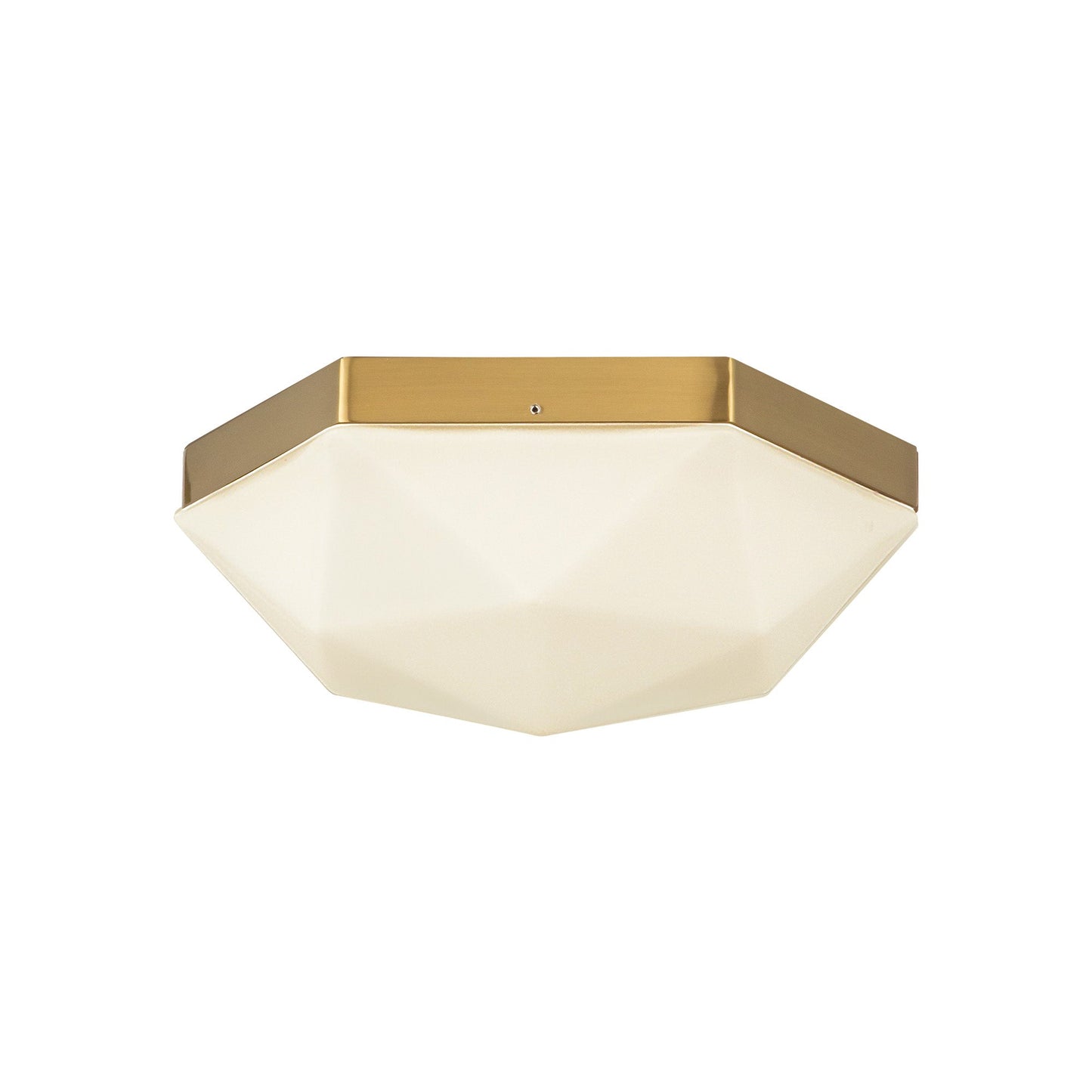 Alora Mood Krysta brushed gold flush mount FM424512BGOP