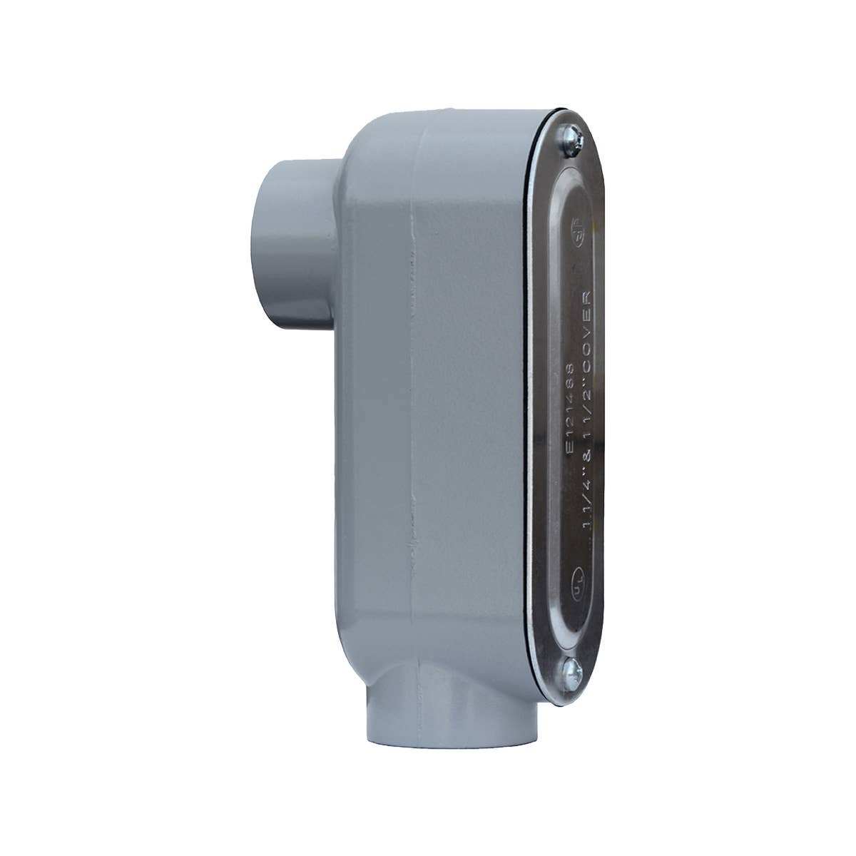 Dottie LB400CG Dottie 4 in LB Threaded Conduit Body w/ Cover & Gasket LB400CG