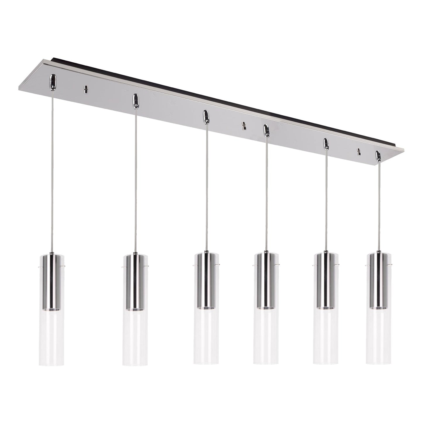 Kuzco Lena chrome multi-pendant MP21703CH-06