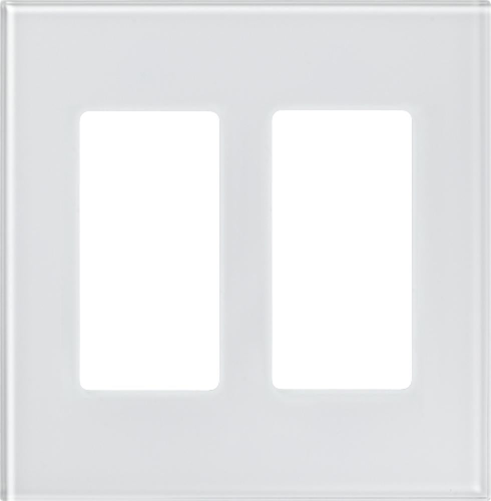 Lutron Architectural Architectural keypad in Clear White Glass