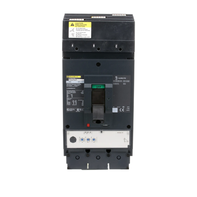 Square D 400A 600VAC 3 Pole Molded Case Circuit Breaker I-Line Plug-In L-Frame