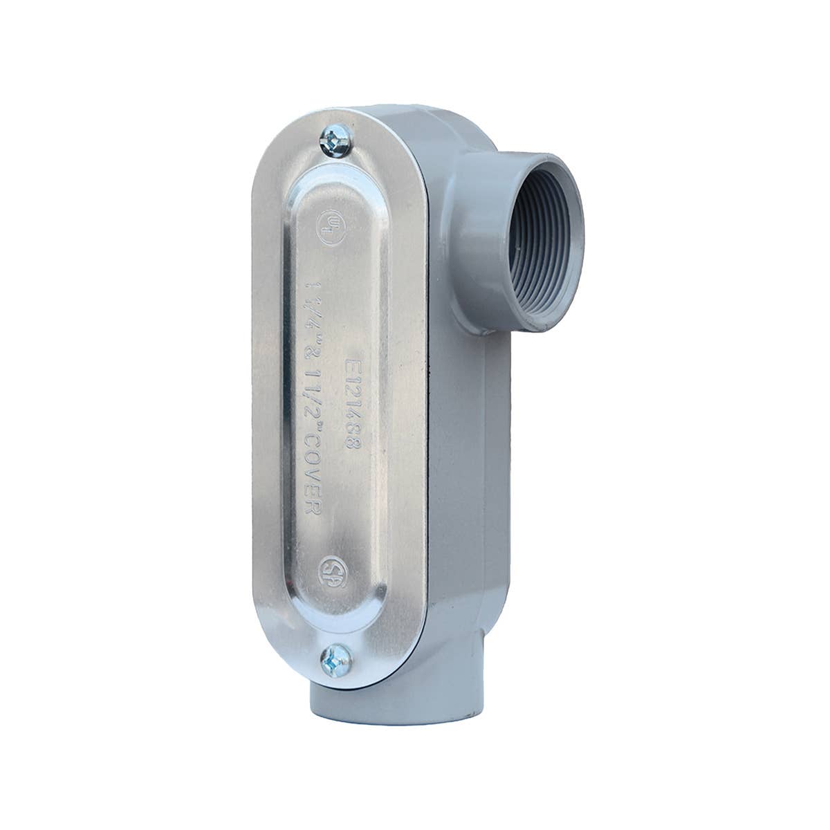 Dottie LL250CG Dottie 2-1/2 in LL Threaded Conduit Body w/ Cover & Gasket LL250CG
