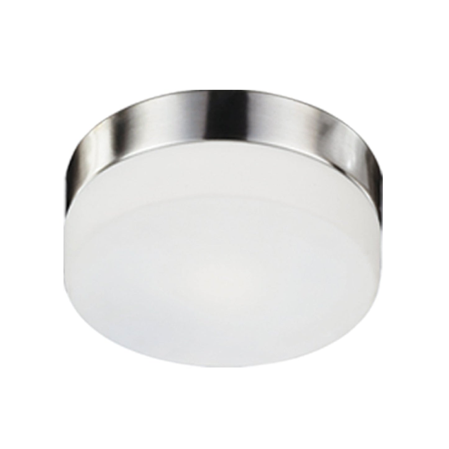 Kuzco Lomita brushed nickel flush mount 52022BN