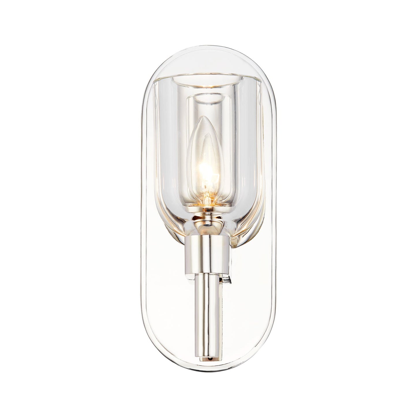 Alora Lucian clear crystal vanity light WV338101PNCC