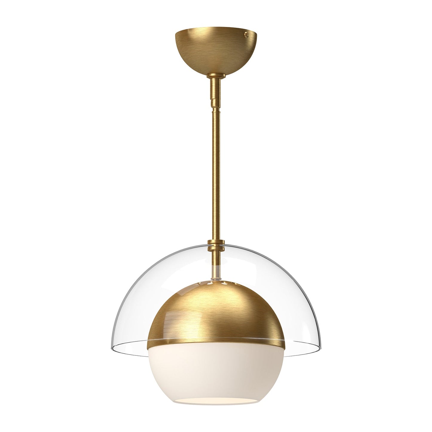 Alora Mood Lucy brushed gold pendant PD568212BGOP