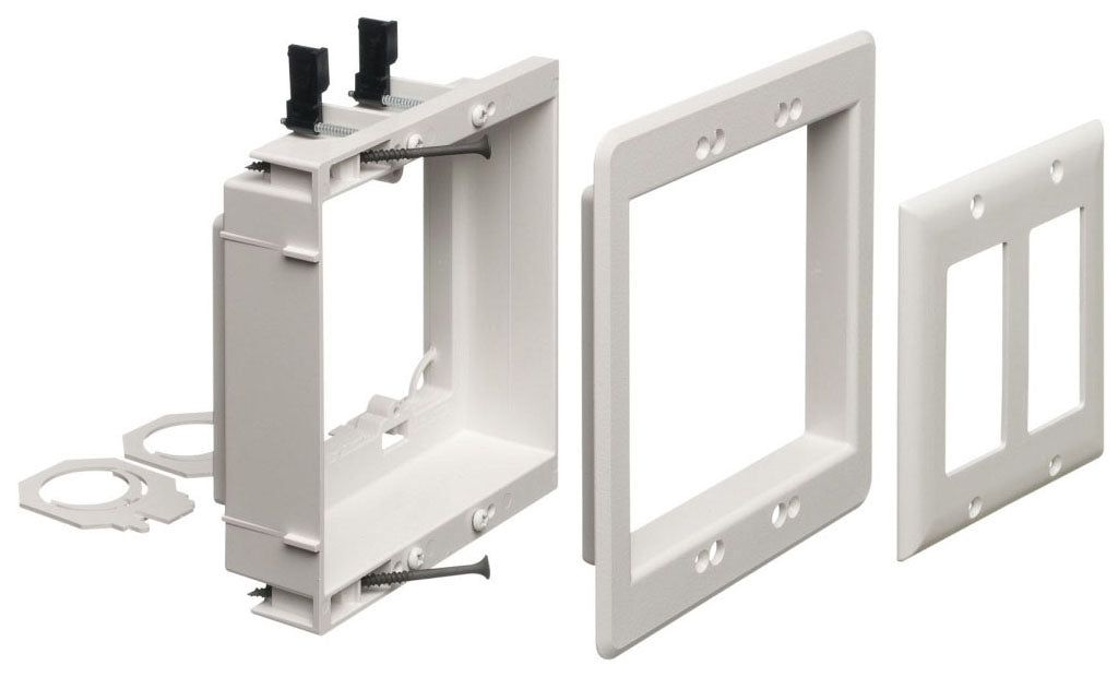 Arlington Industries LVU2W plastic low voltage mounting bracket