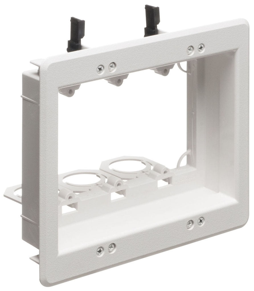 Arlington Industries LVU3W plastic mounting bracket