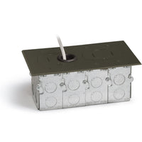 Lew Electric RCFB-2-DB Dark Bronze recessed floor box