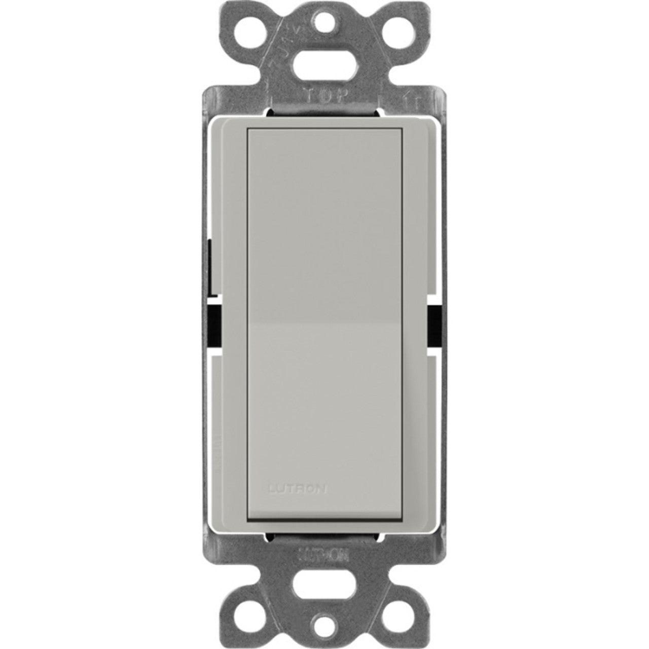 Lutron Claro switch in Pebble