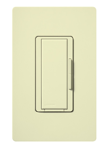 Lutron Maestro dimmer switch in Almond