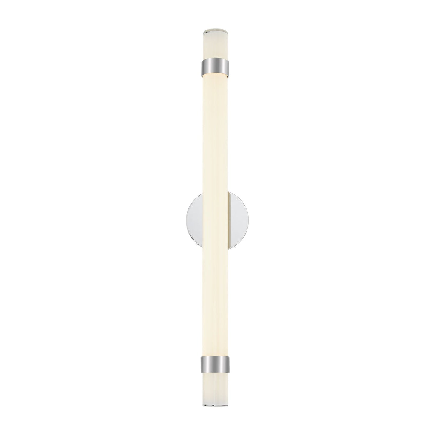 Alora Madison polished nickel vanity light WV324230PNGO