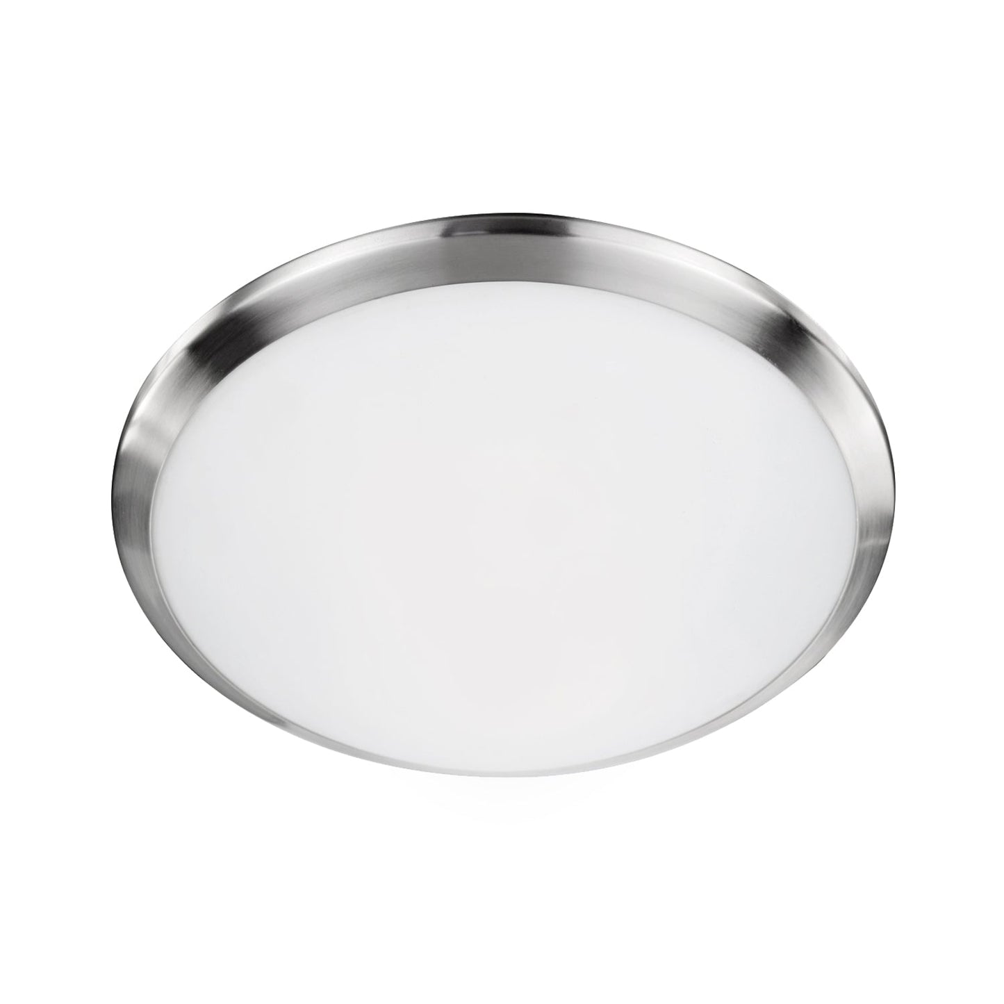 Kuzco Malta brushed nickel flush mount FM1512-BN