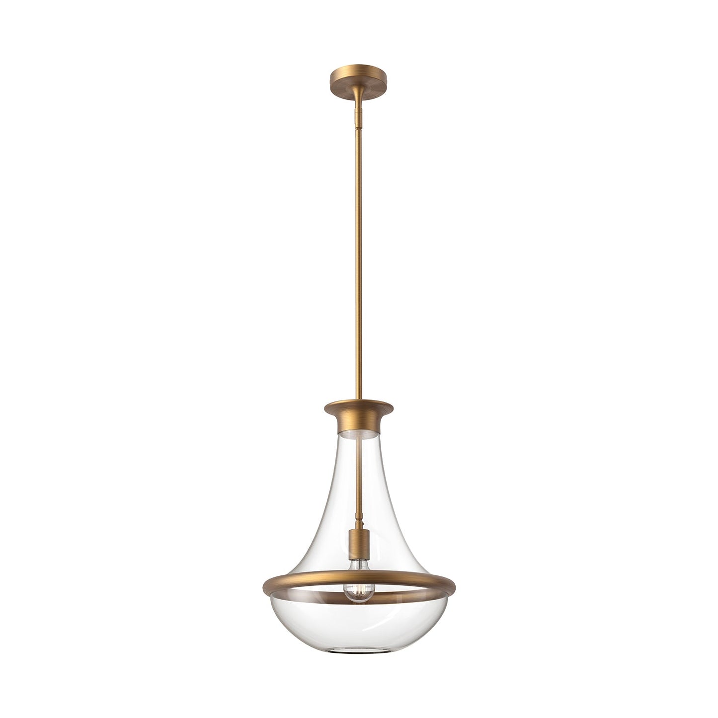 Alora Mood Marcel aged gold pendant PD464014AG