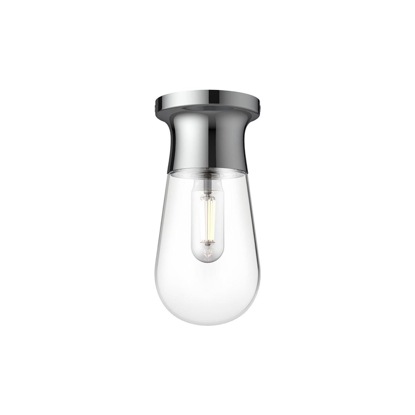 Alora Mood Marcel chrome semi-flush mount SF464001CH