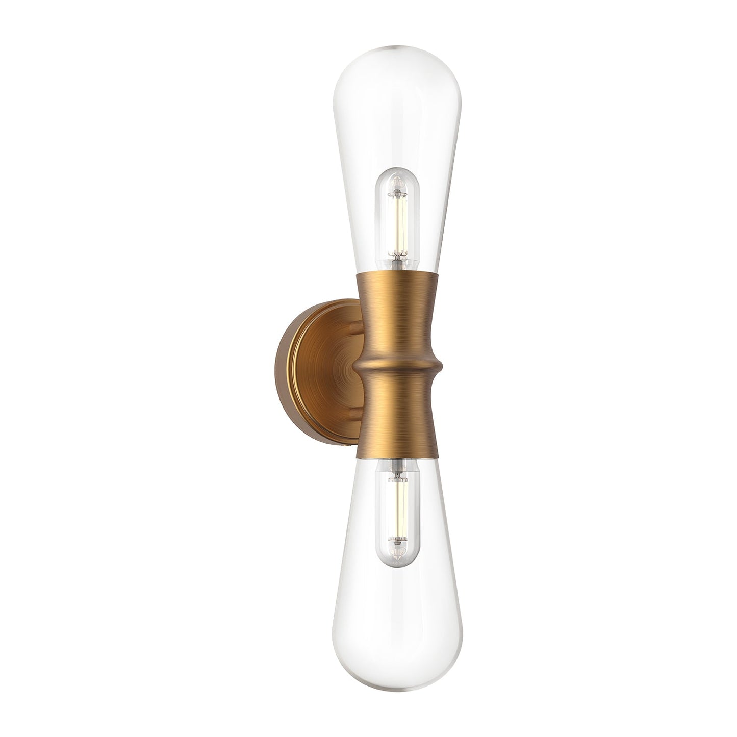Alora Mood Marcel aged gold vanity light WV464002AG