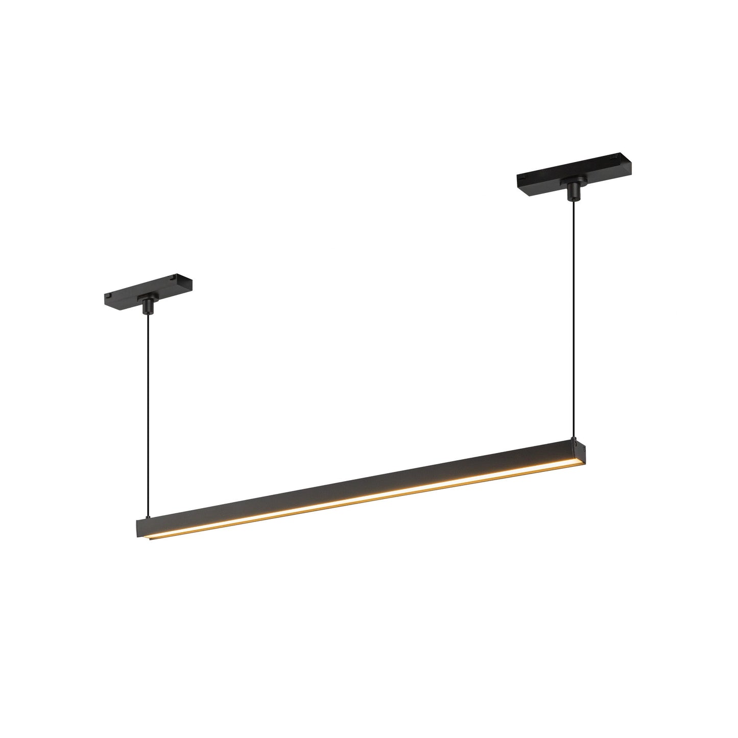 Kuzco Mira black trilo track linear pendant TRL28122-BK