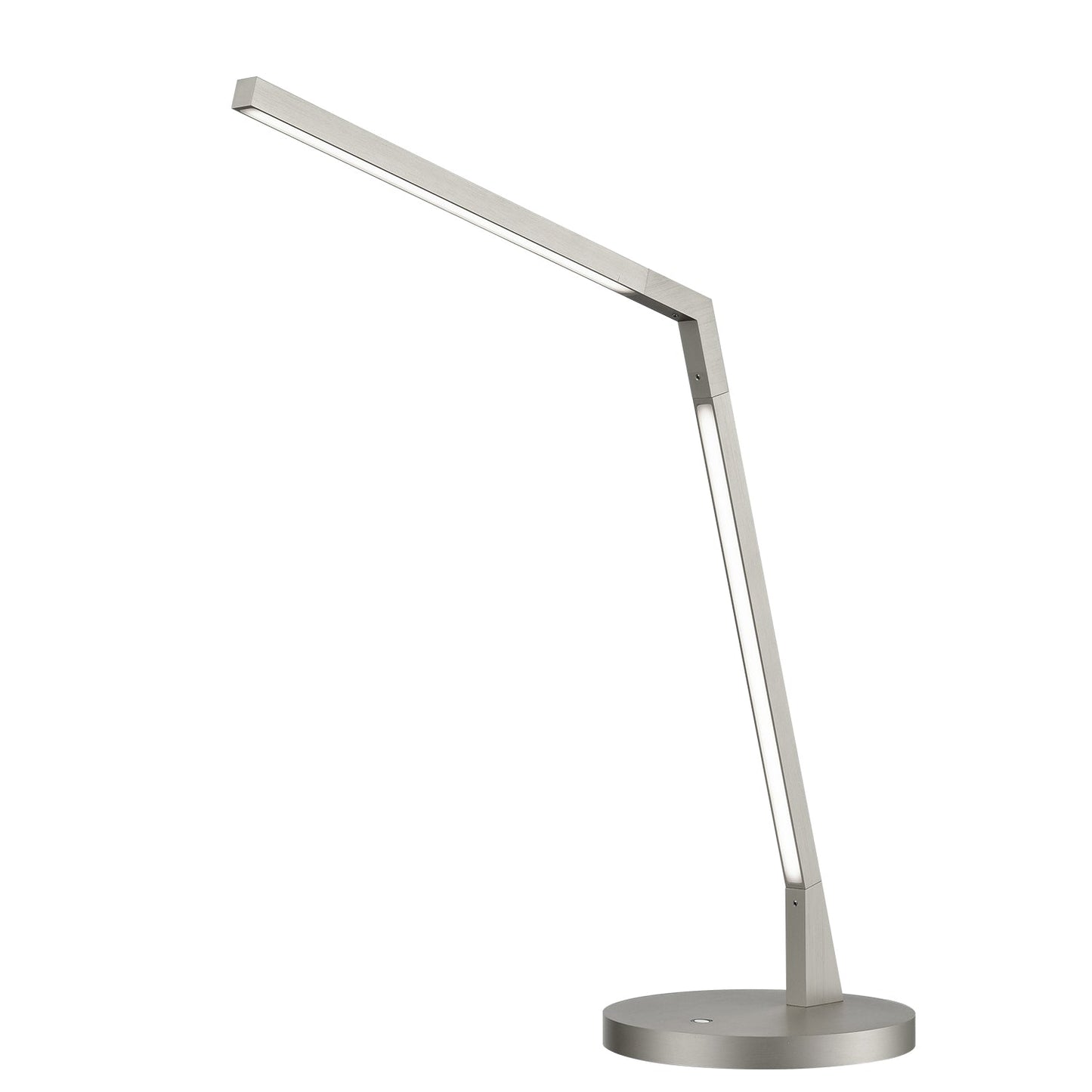 Kuzco Miter brushed nickel table lamp TL25517-BN