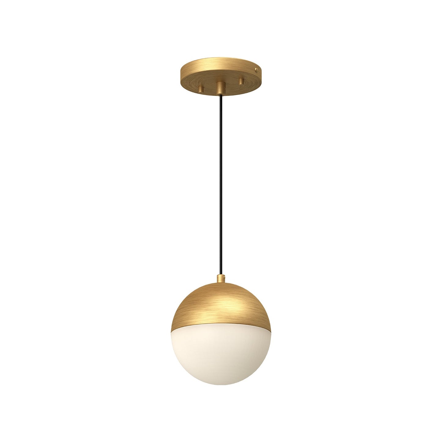Kuzco Monae brushed gold pendant PD11706-BG