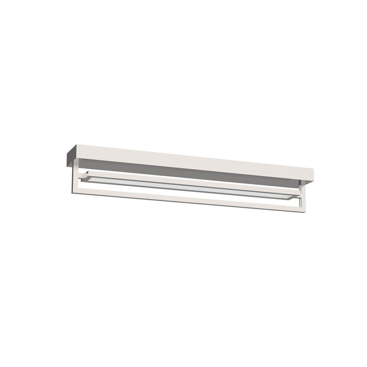 Kuzco Mondrian brushed nickel semi-flush mount SF16230-BN