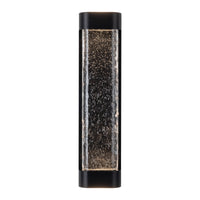 Kuzco Moondew black exterior wall sconce EW75724-BK