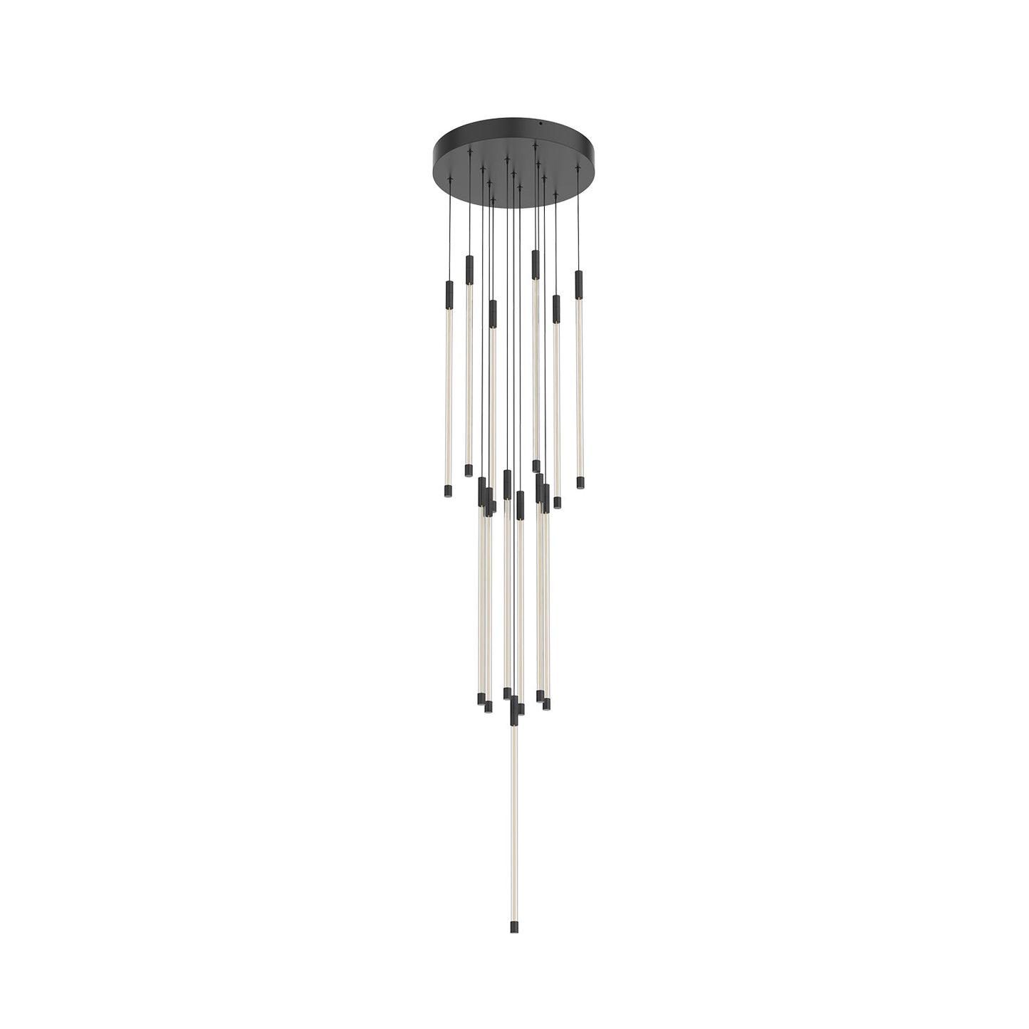 Kuzco Motif black multi-pendant MP75121-BK