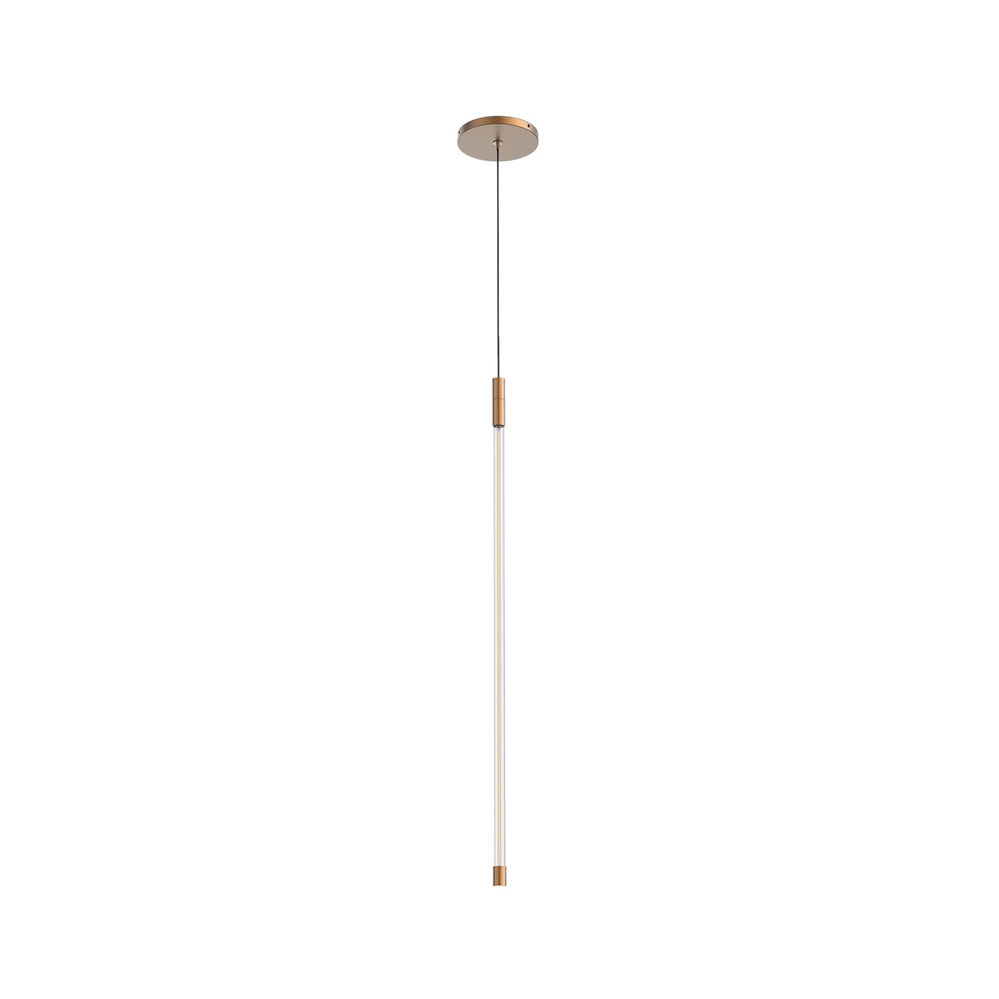 Kuzco Motif brushed gold pendant PD75027-BG