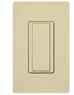 Lutron Maestro switch in Ivory