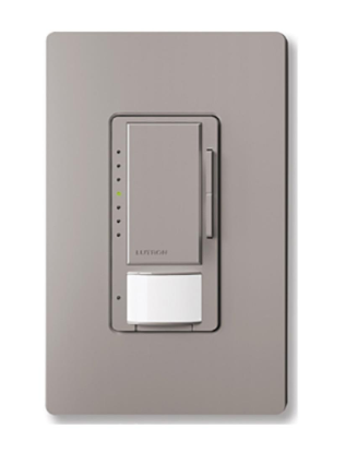 Lutron Maestro vacancy sensor switch in Gray