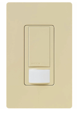 Lutron Maestro occupancy sensor switch in Ivory