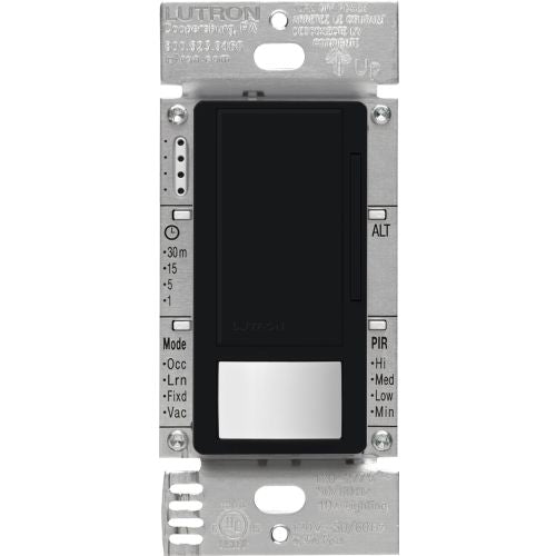 Lutron Maestro occupancy sensor switch in Midnight